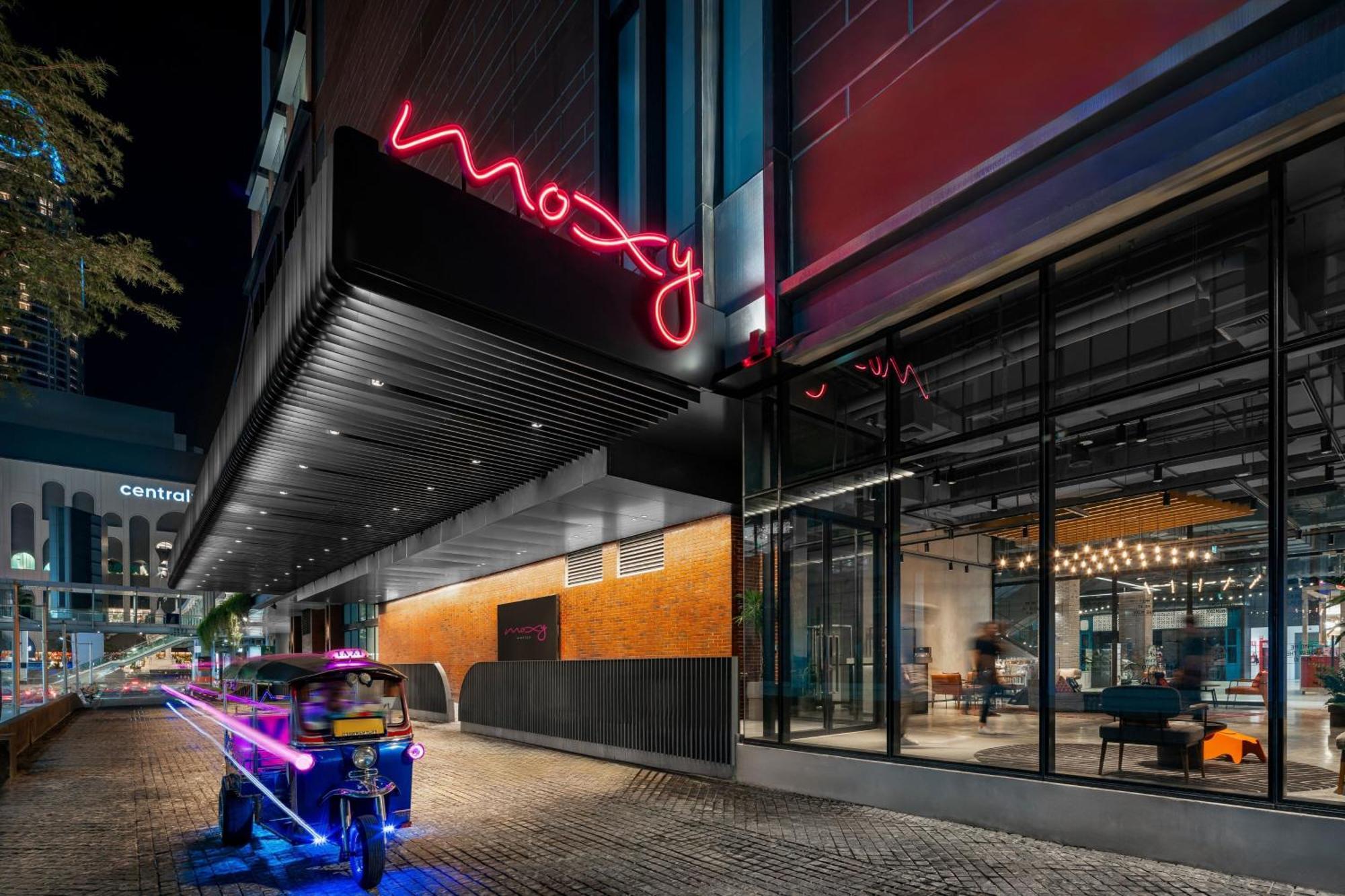 Hotel Moxy Bangkok Ratchaprasong Exterior foto