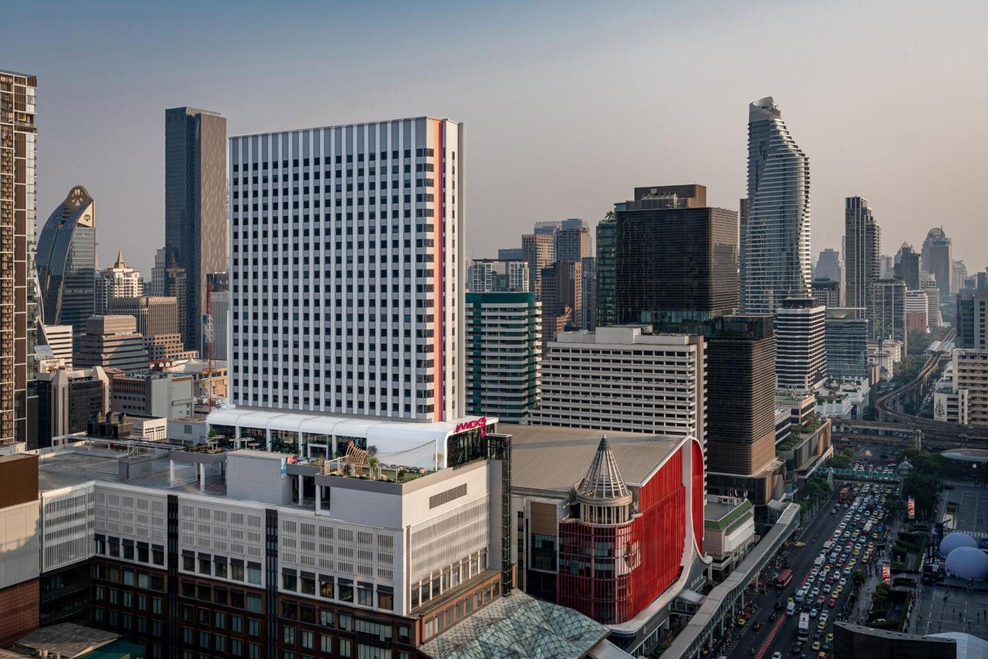 Hotel Moxy Bangkok Ratchaprasong Exterior foto
